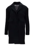 LA ROSE single-breasted coat - Blue