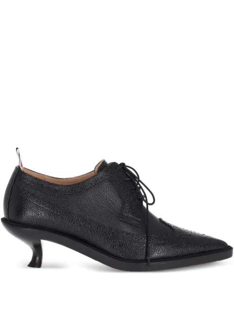 Thom Browne 50mm pebble-grain leather shoes