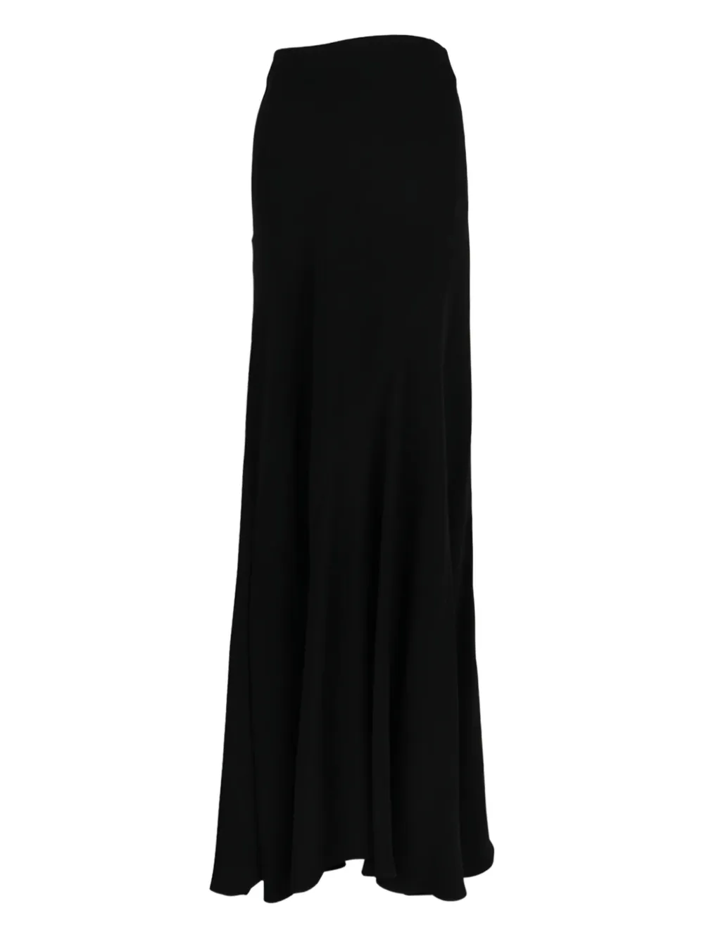 P.A.R.O.S.H. cady midi skirt - Zwart