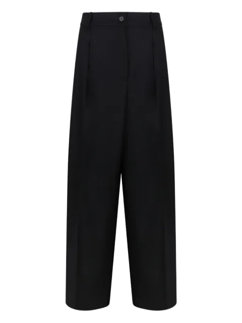 P.A.R.O.S.H. pleated button-fastening trousers