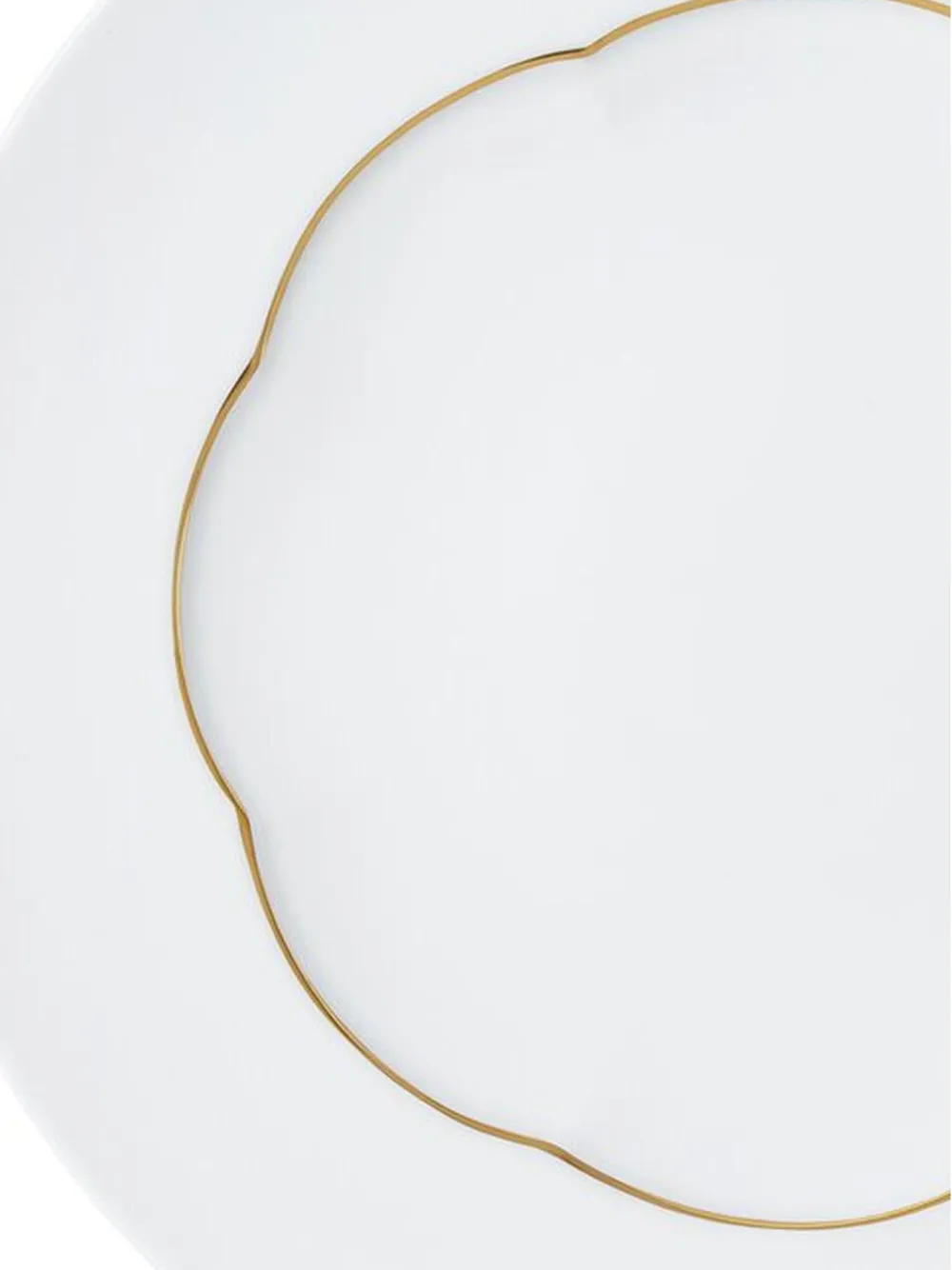 Rosenthal Sonetto rimmed scalloped plate (23.3cm) | Tableware | Image 2