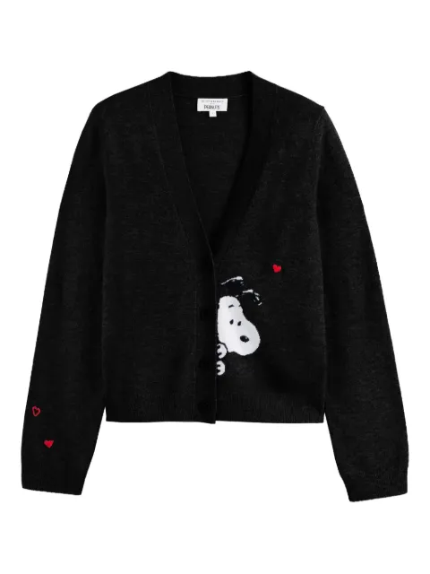 Chinti & Parker x Peanuts Snoopy-motif cardigan