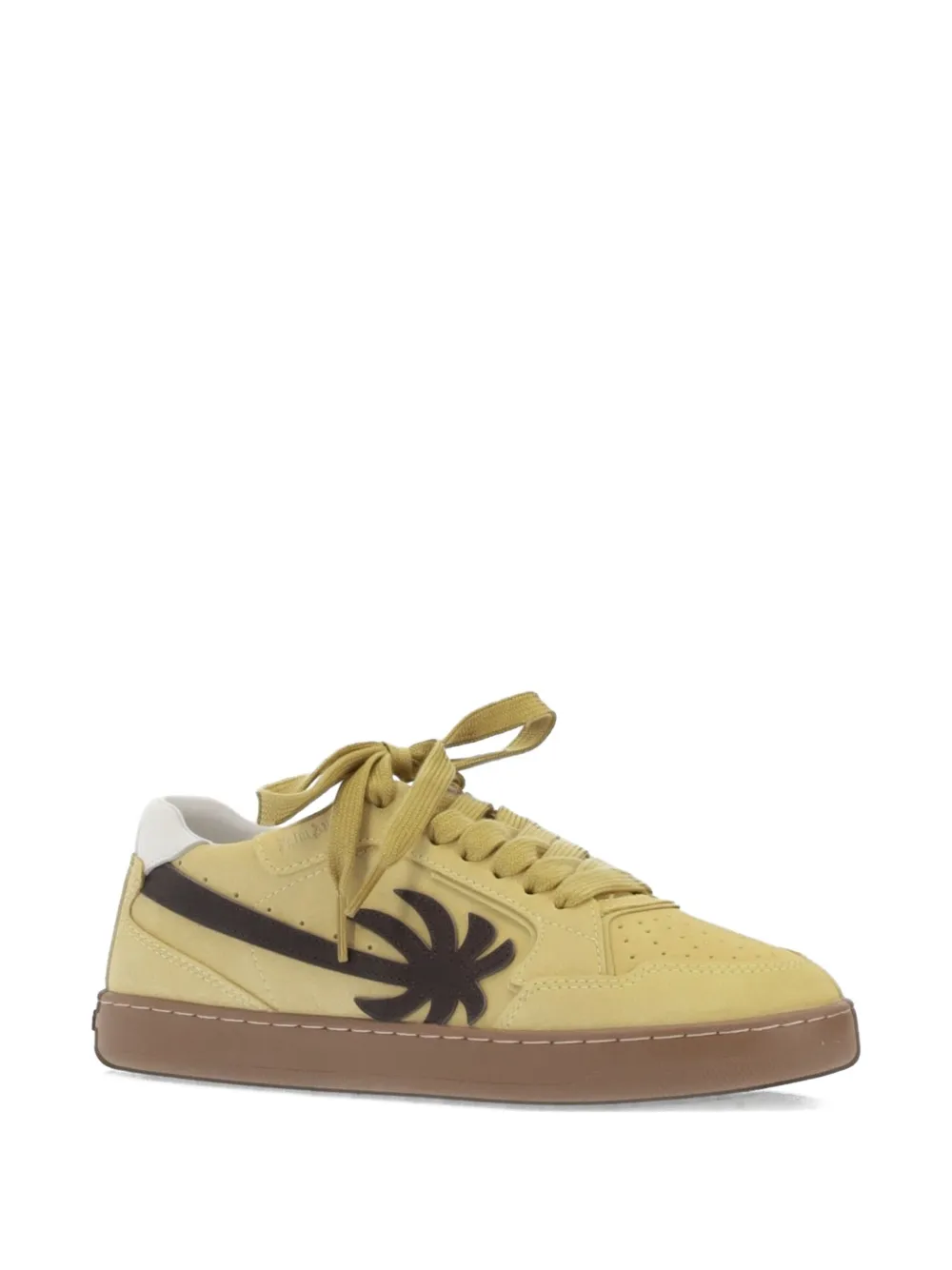 Palm Angels New Palm 1 suede sneakers - Geel
