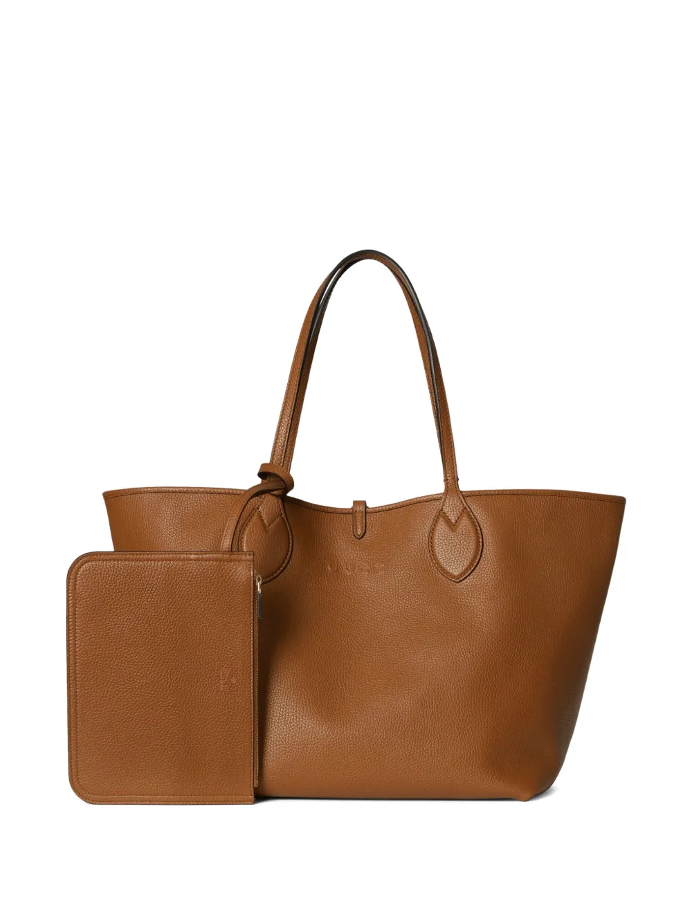 Gucci Omkeerbare leren shopper met GG-patroon - Bruin