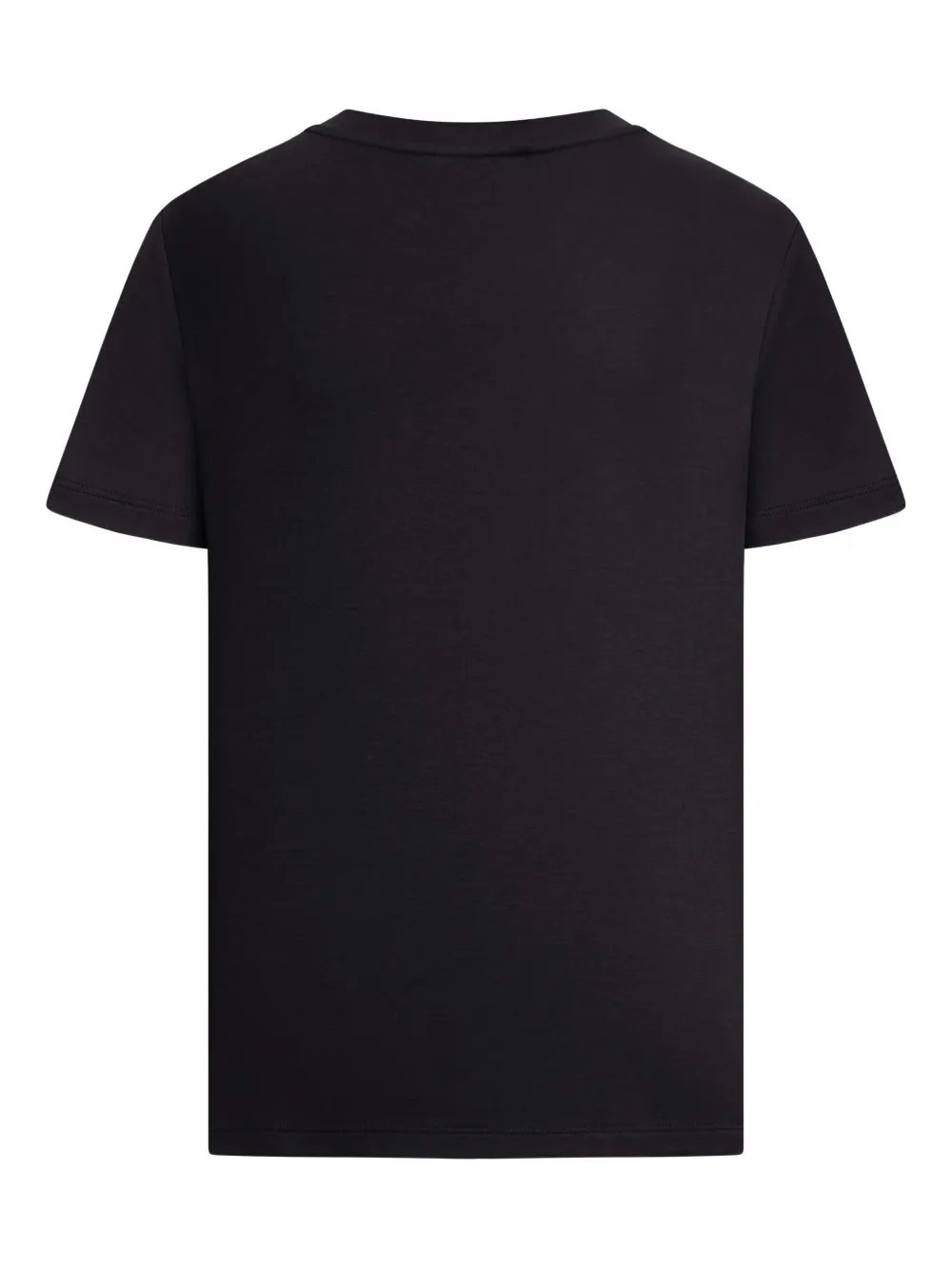 'S Max Mara T-shirt met geborduurd logo Zwart