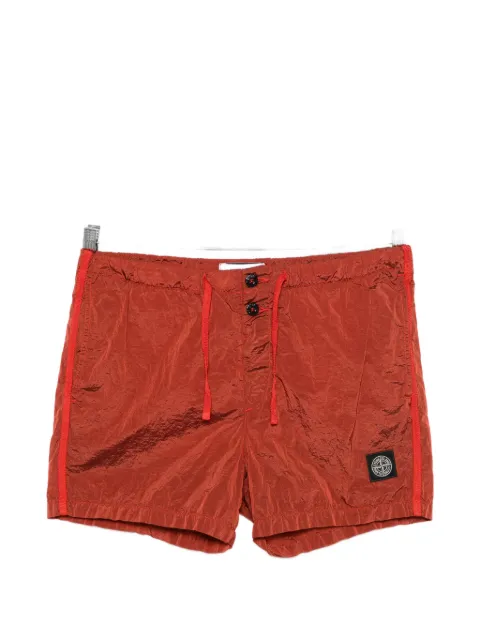 Stone Island side-stripe shorts