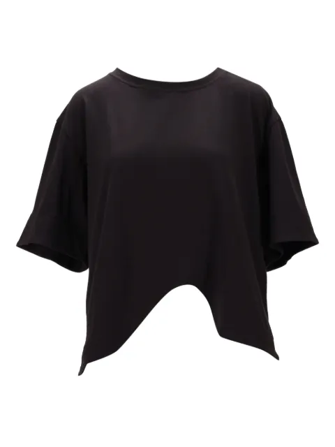 Niccolò Pasqualetti playera con dobladillo asimétrico