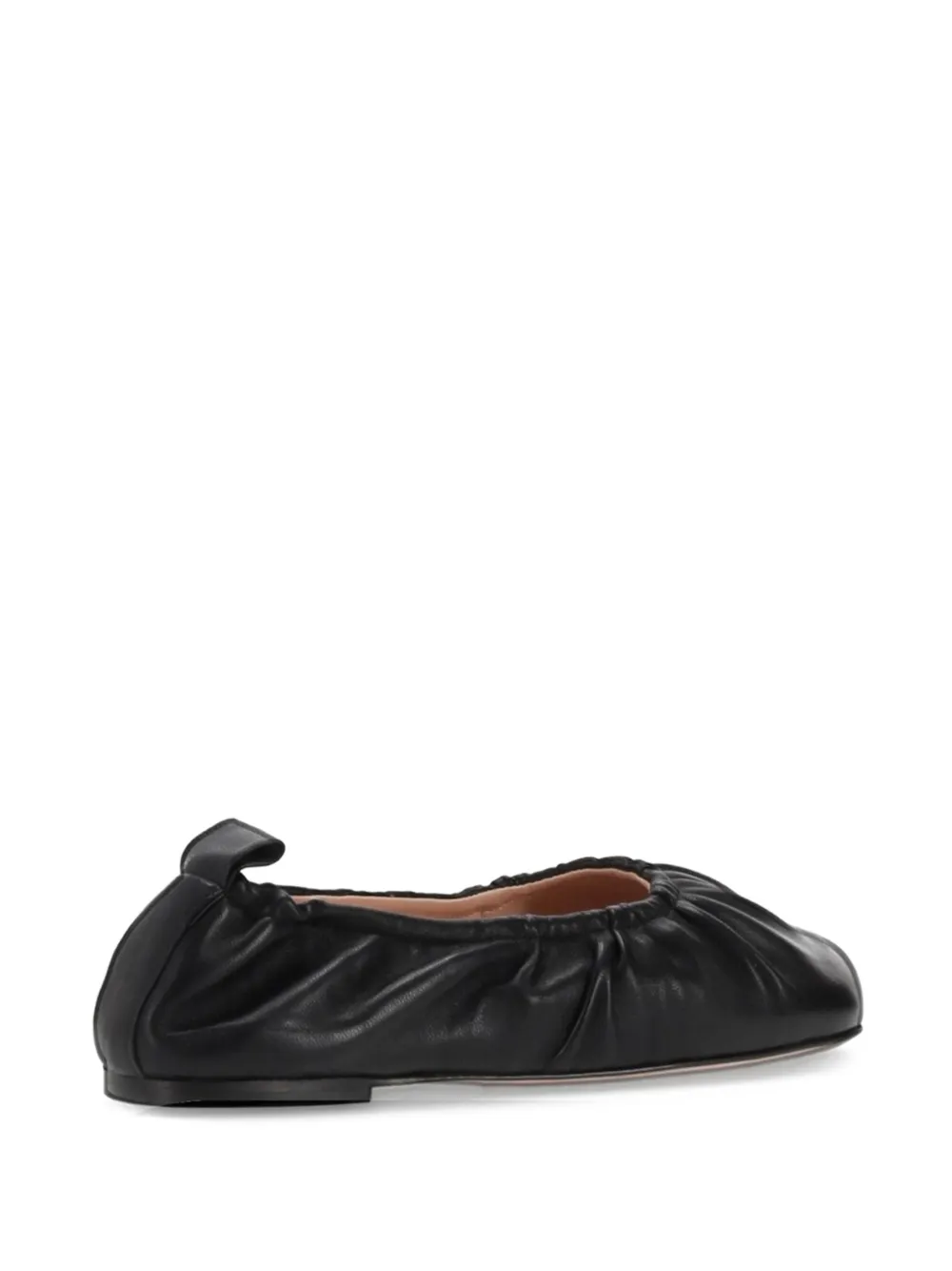 Niccolò Pasqualetti Obliqua Soft Ballerinas Calf In Black