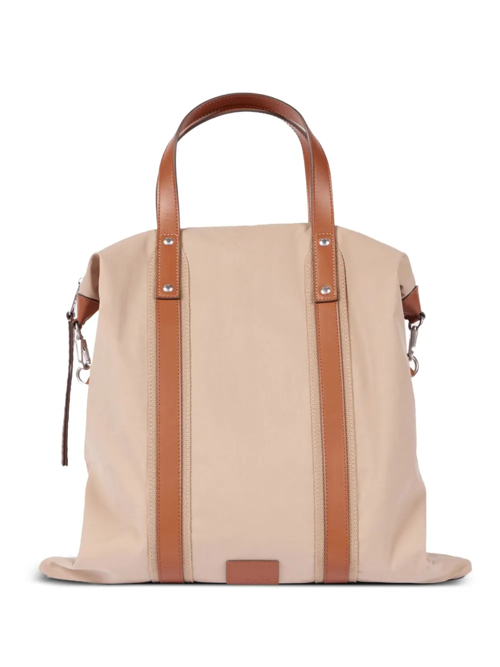 Paul Smith レザートリム ダッフルバッグ - ニュートラル Paul Smith レザートリム ダッフルバッグ - ニュートラル
