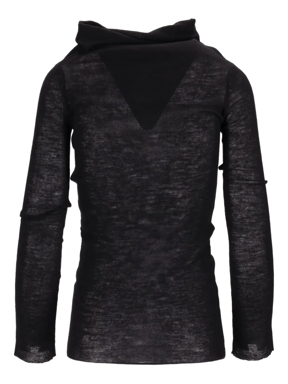 Ann Demeulemeester Tizziana drop-shoulder long-sleeve top | Knitted Sweaters | Image 2