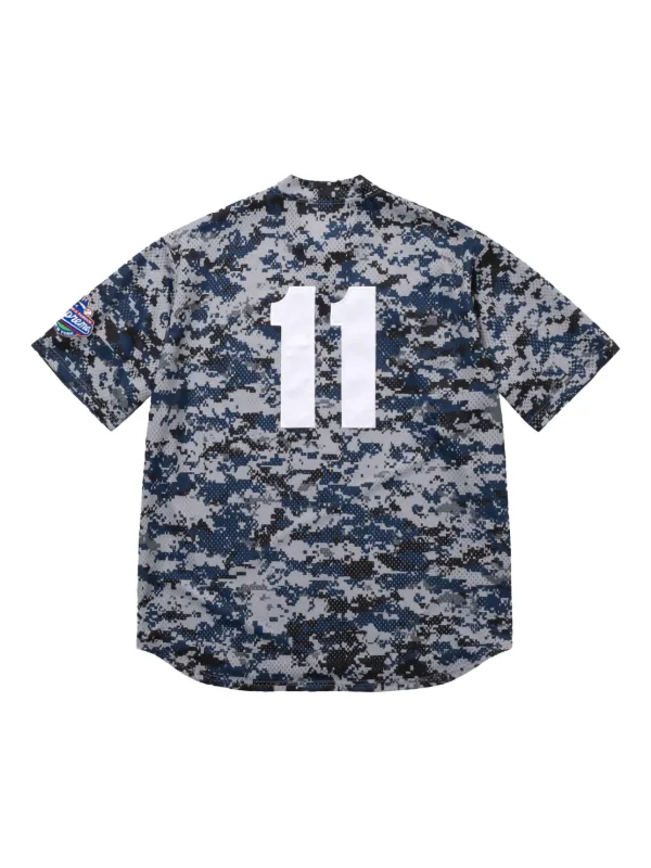 シャツ supreme SLogo henly neck foot ball shirt Supreme S Logo Henley Top | Blue | FARFETCH ZA