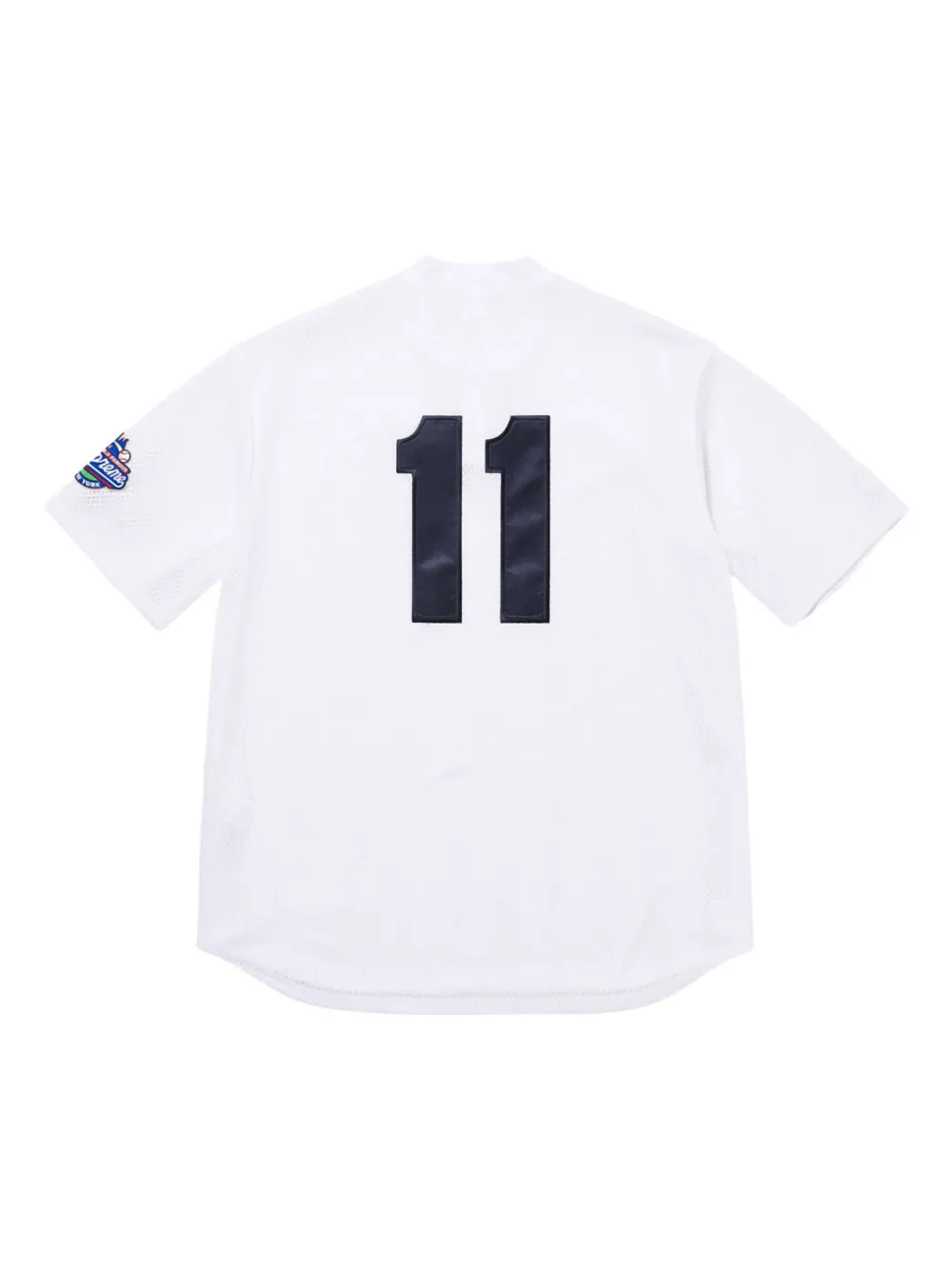 Supreme Henley top met S-logo Wit
