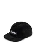 Supreme x GOODENOUGH Crushed Rayon Camp cap - Black