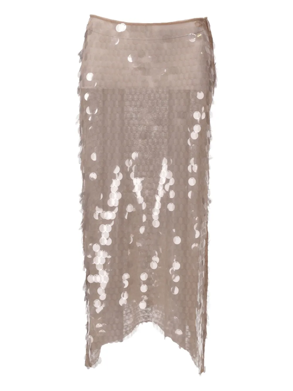 Niccolò Pasqualetti Pinna skirt | Neutrals | Image 1