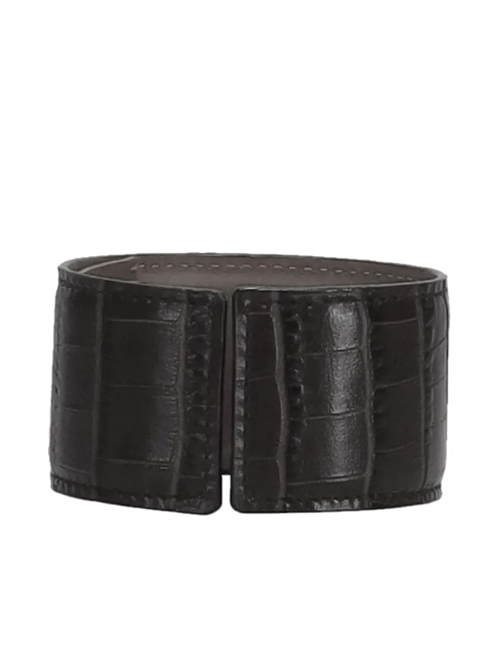 Niccolò Pasqualetti Bracciale Rigid in pelle - Marrone