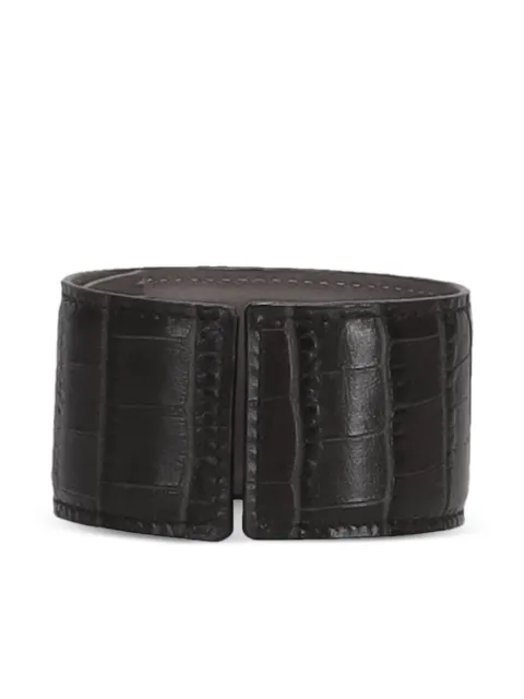 Niccolò Pasqualetti Rigid leather bracelet