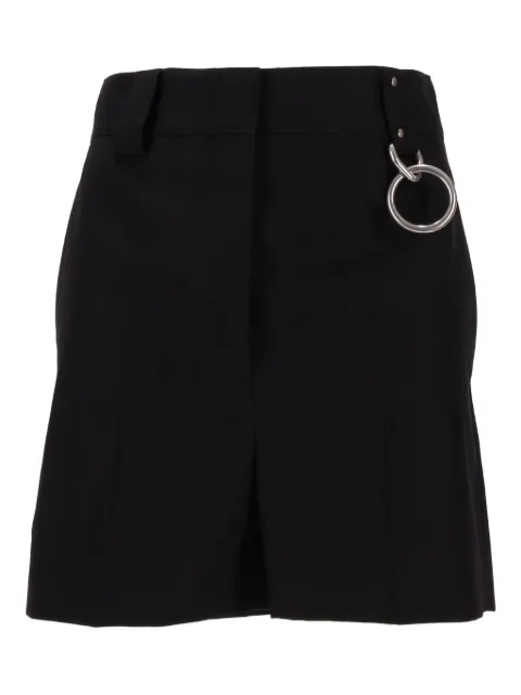 Prada Gabardine shorts met ringdetail