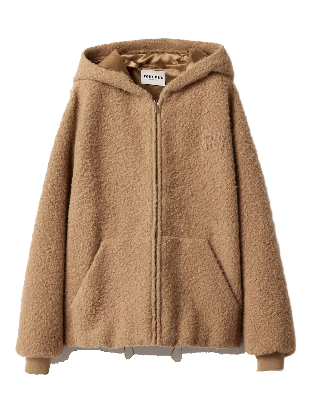 Miu Jack met capuchon Bruin