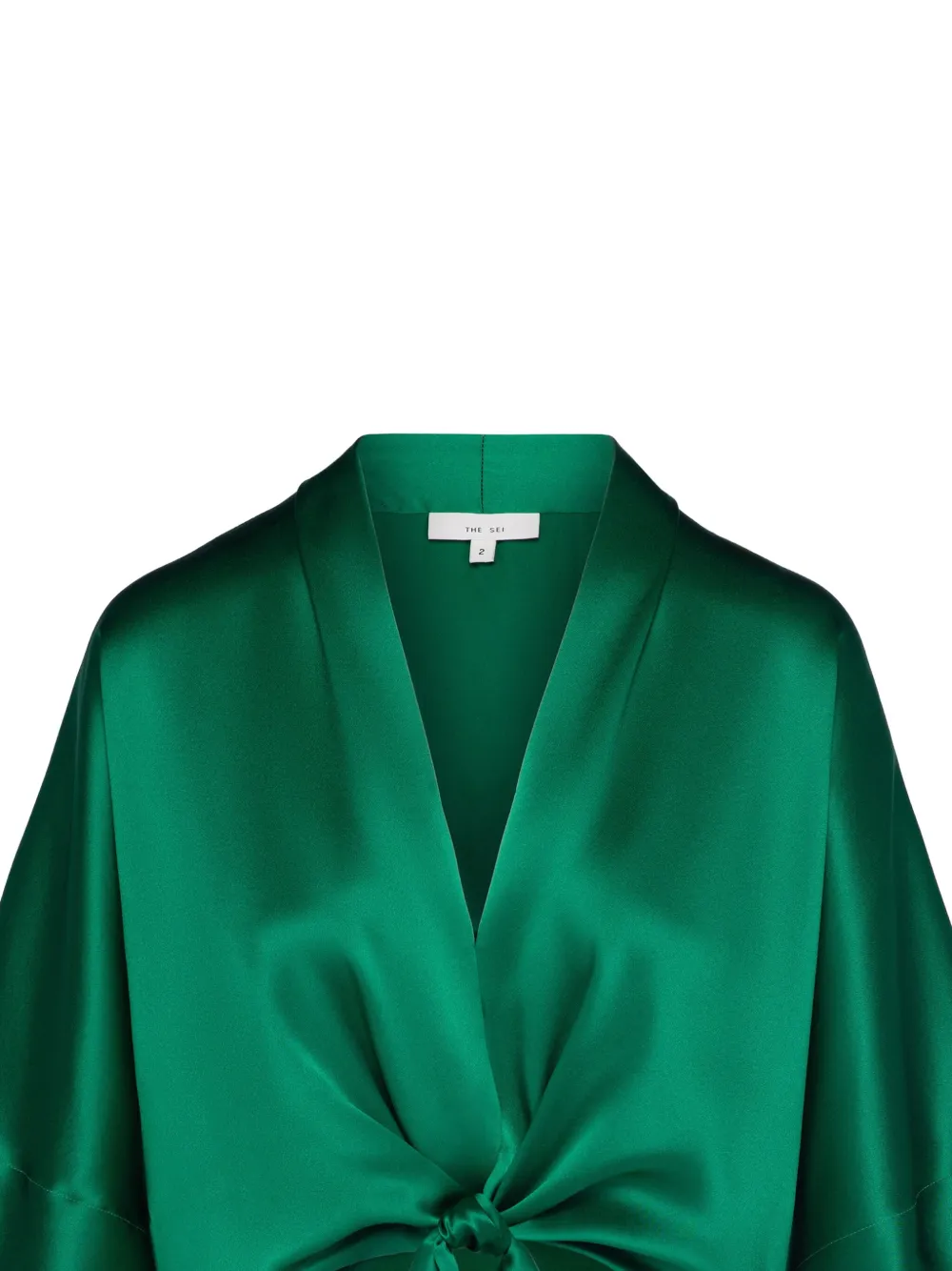 The Sei tie-front short-sleeve blouse | Blusas | Image 2