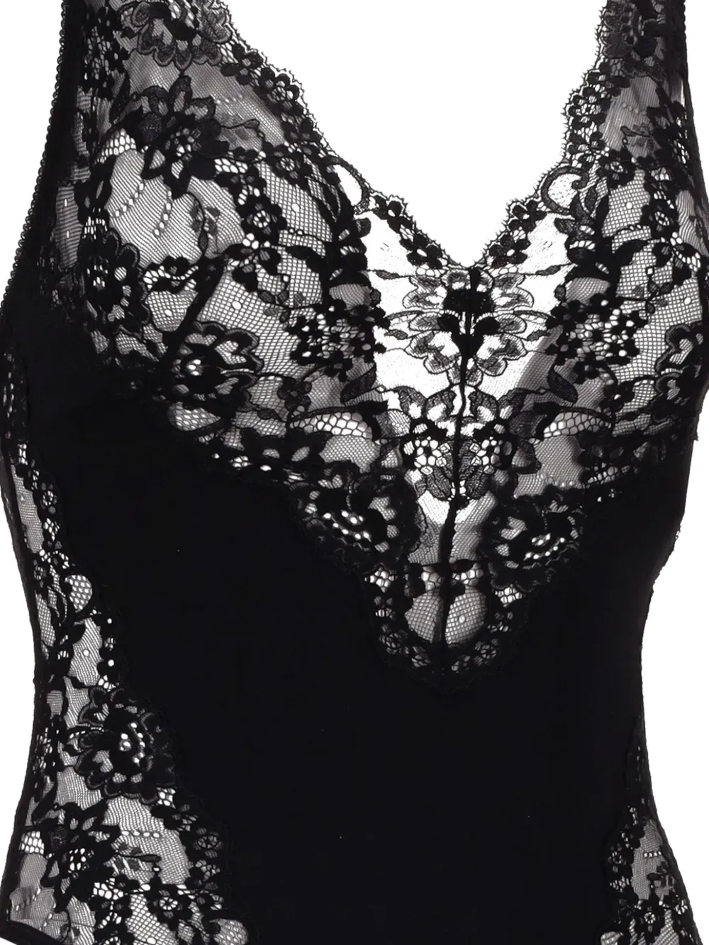 Saint Laurent lace-trimmed bodysuit | Blouses | Image 2