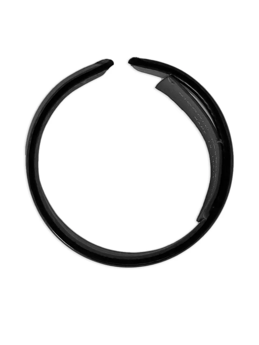 Niccolò Pasqualetti Rigid leather bracelet | Image 2
