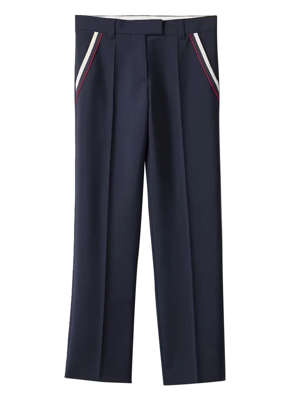 Miu Broek met streepdetail F0124 NAVY