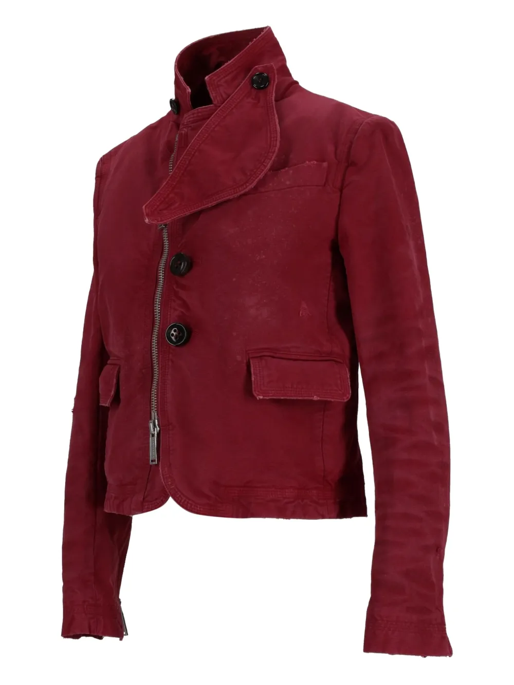 DSQUARED2 D2 jack met knoopsluiting Rood