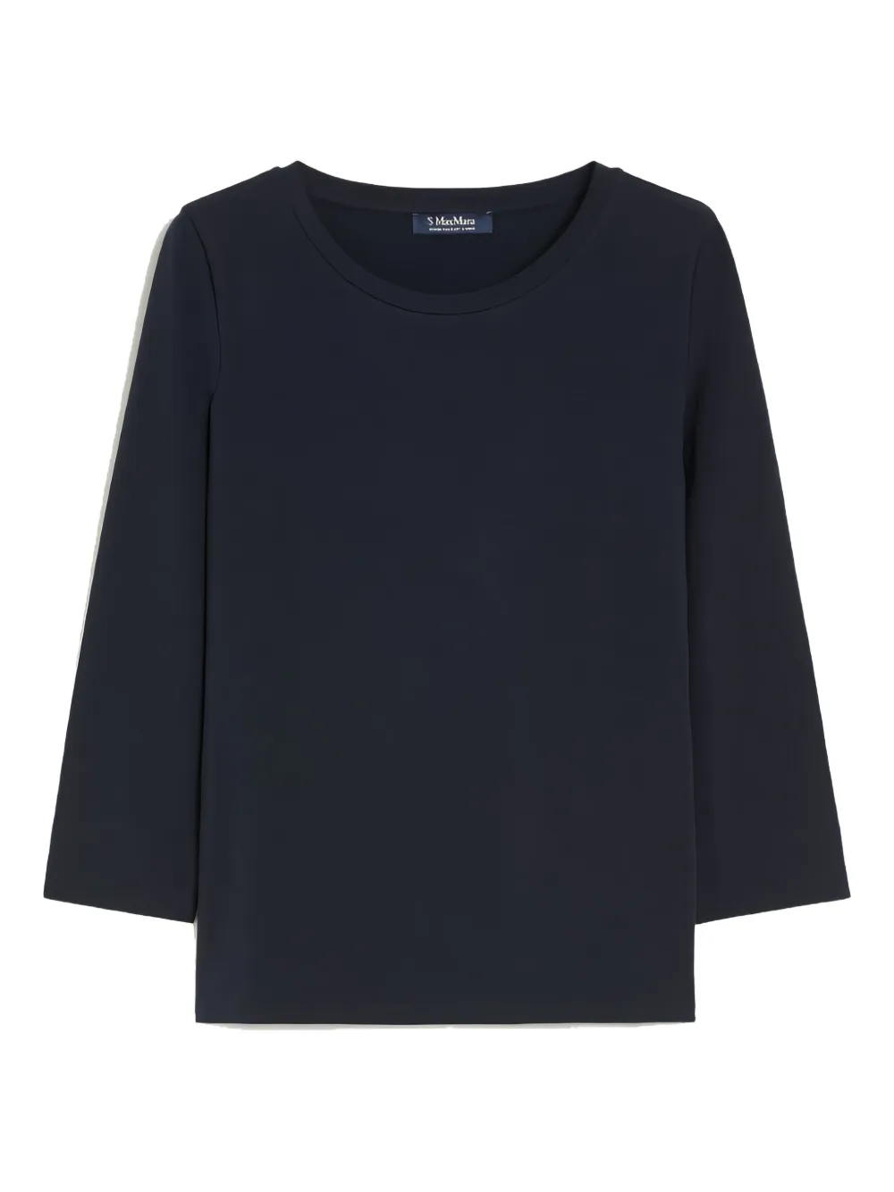 'S Max Mara Durata T-shirt met boothals Blauw