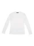 LA ROSE long-sleeve crew-neck t-shirt - White