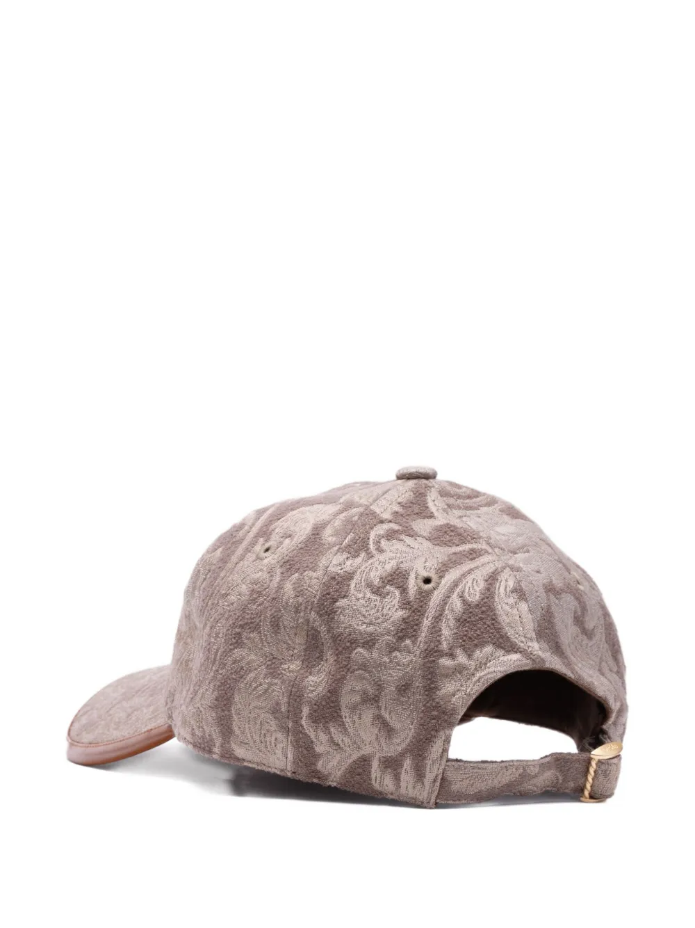 Drôle De Monsieur La Casquette honkbalpet met jacquard Beige