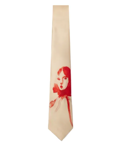 KidSuper corbata de seda estampada