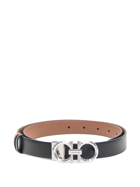 Ferragamo Gancini-buckle leather belt