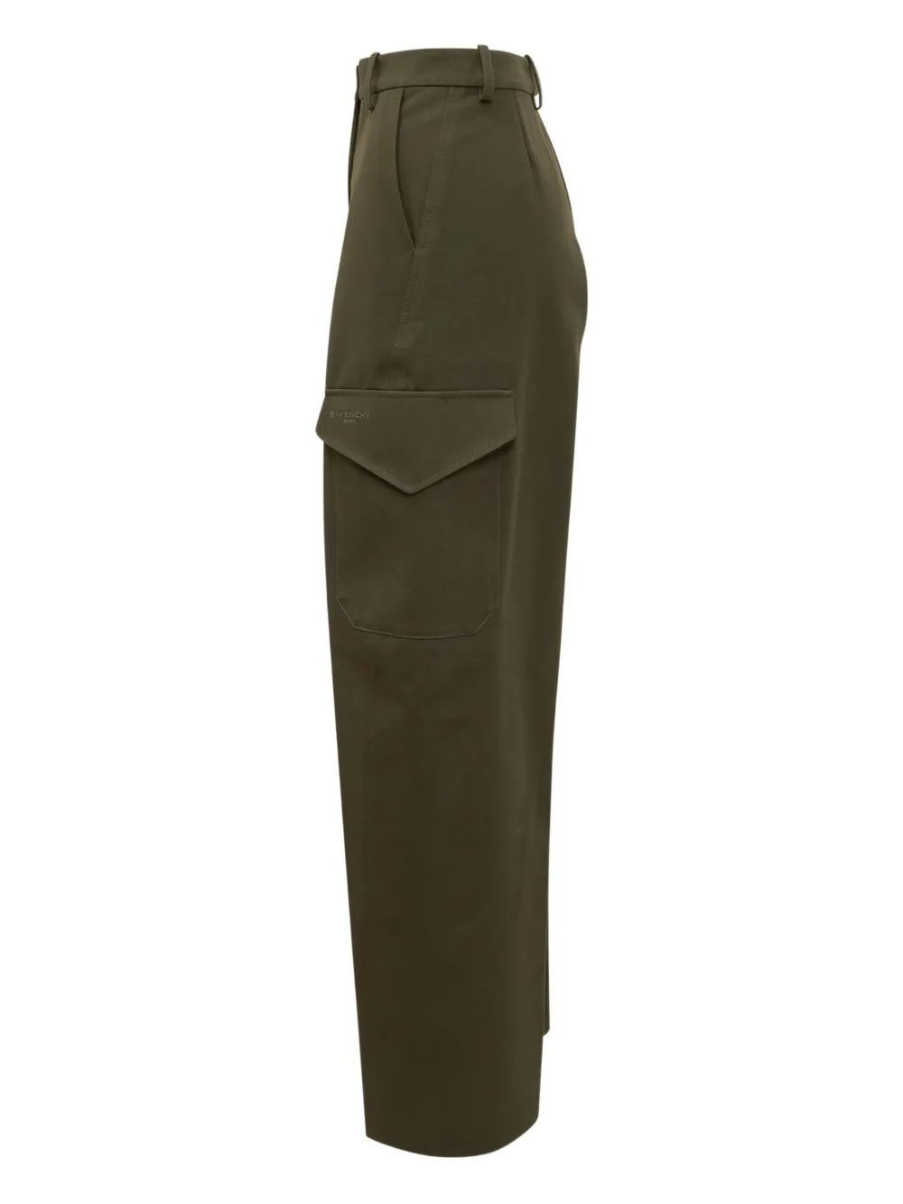 Givenchy Broek met cargo zak Groen