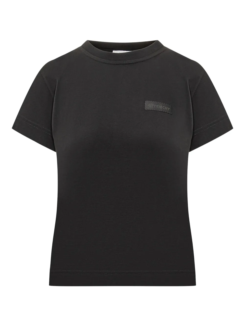 Givenchy logo-patch T-shirt Zwart