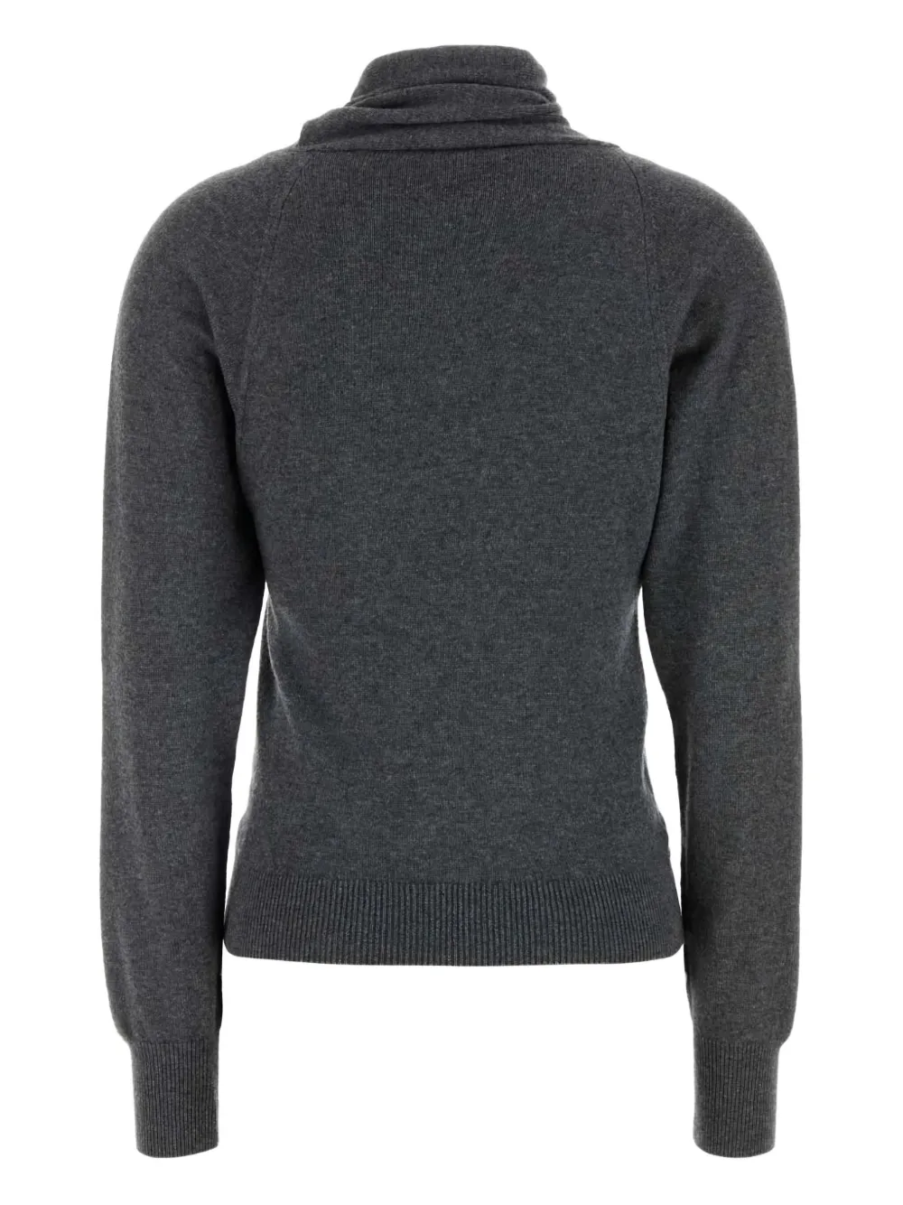 TOM FORD asymmetric-neck sweater Grijs