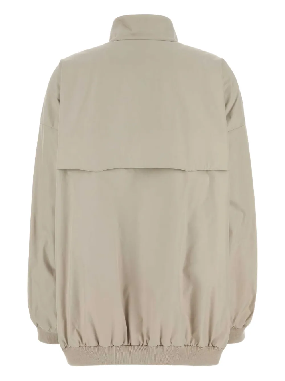 Miu Bomberjack met geborduurd logo Beige