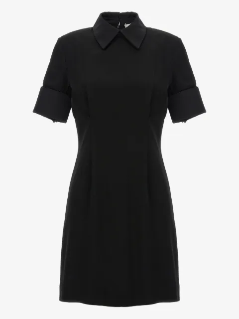 Sportmax collar zip-up dress