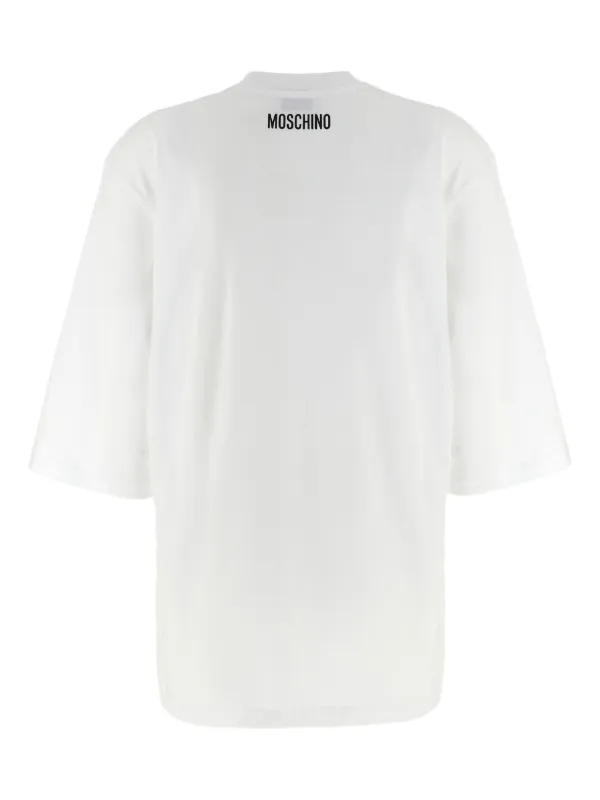 Moschino スロカン フリント クルネック スウェットシャツ Moschino スロカン フリント クルネック スウェットシャツ 楽天