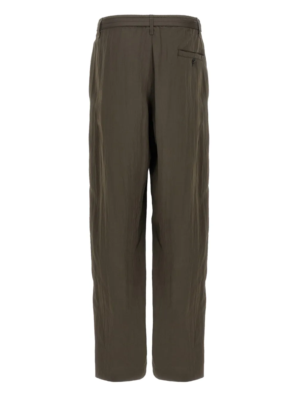 LEMAIRE pleated belted trousers Bruin
