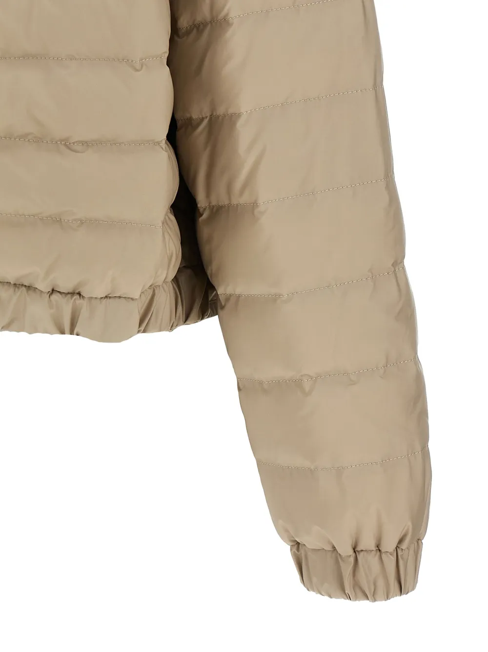 Brunello Cucinelli quilted down jacket Beige