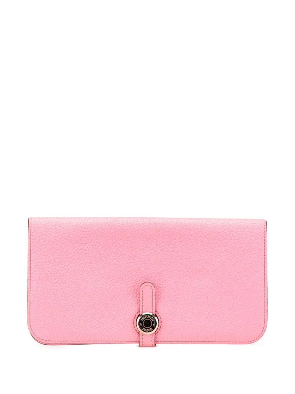 Hermès Pre-Owned 2010 Togo Dogon Wallet GM long wallets | rosado | Image 1