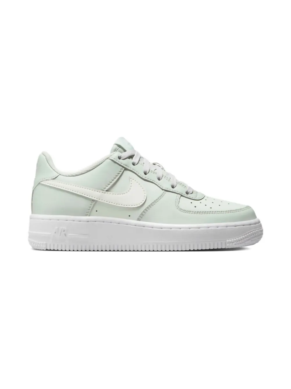 Nike Kids Air Force 1 "Light Silver Spruce Aura" sneakers Green