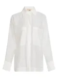 JBQ pocket-detail shirt - White