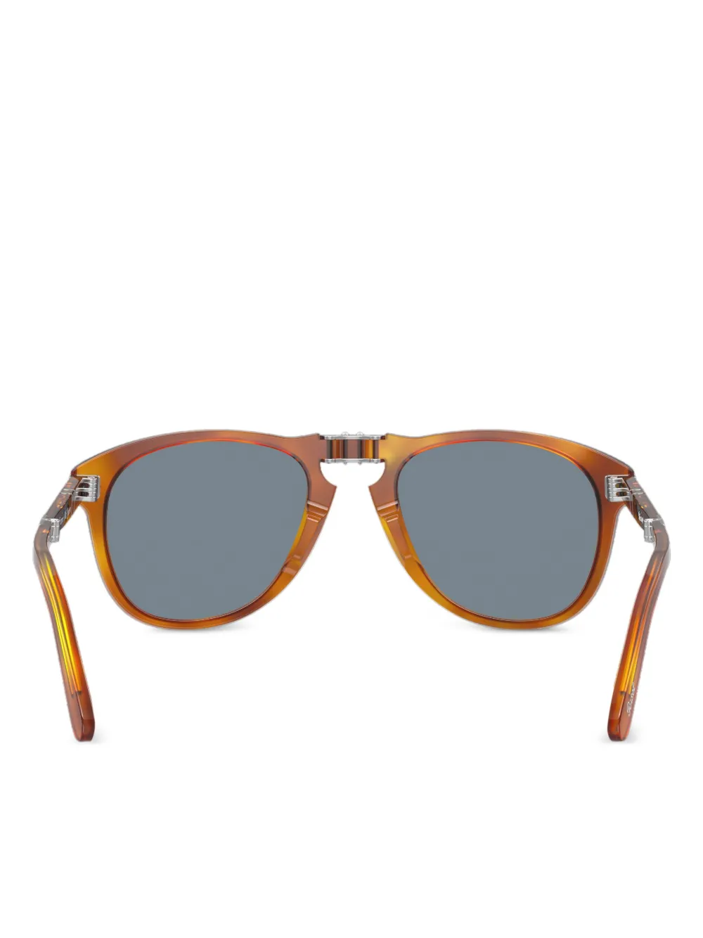 Persol Acetate zonnebril met omgeslagen montuur Bruin