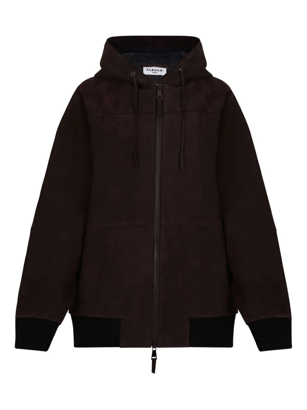 P.a.r.o.s.h Zip-up Hoodie In Blue