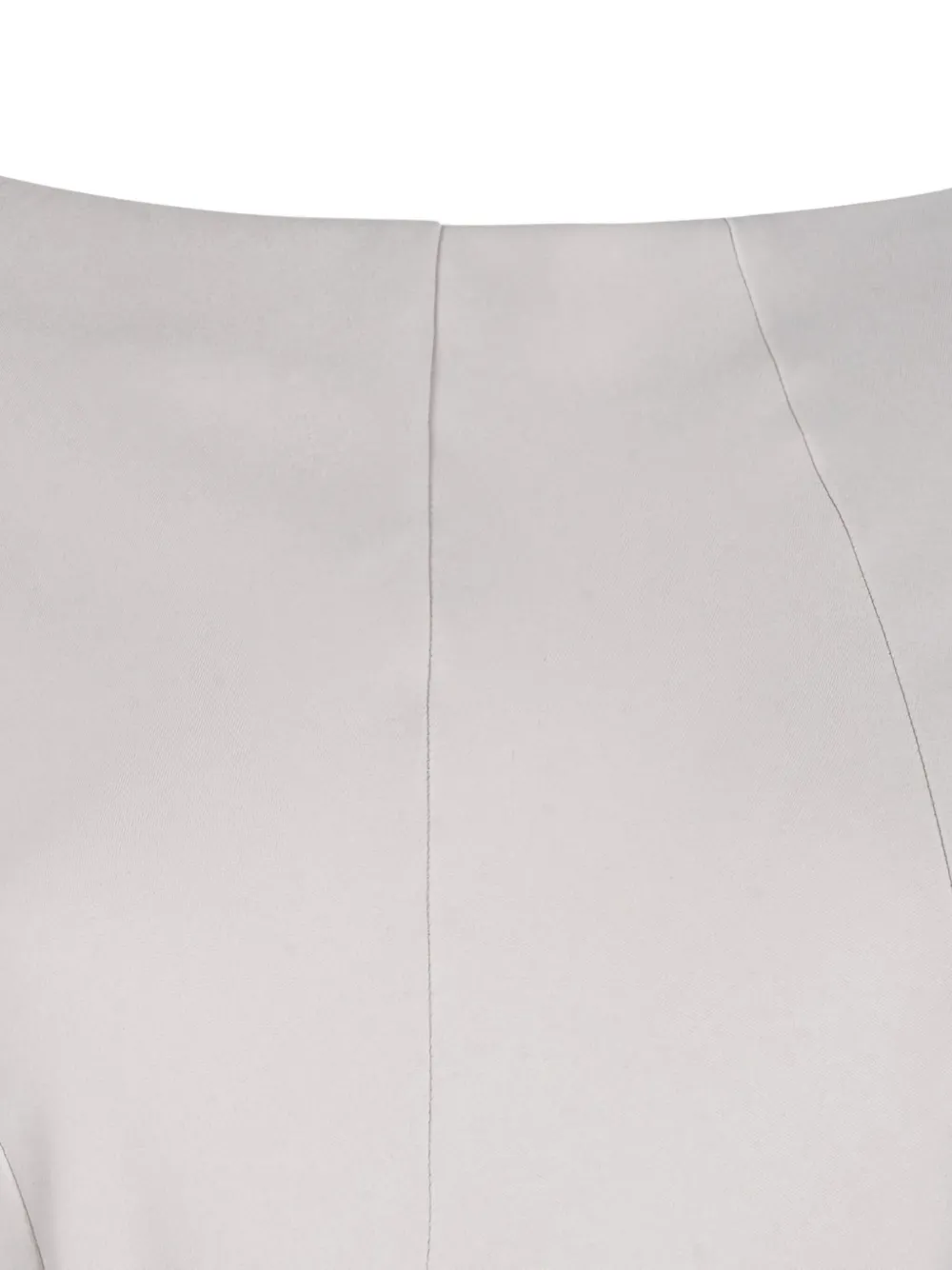 P.a.r.o.s.h Long-sleeve Flared Dress In White