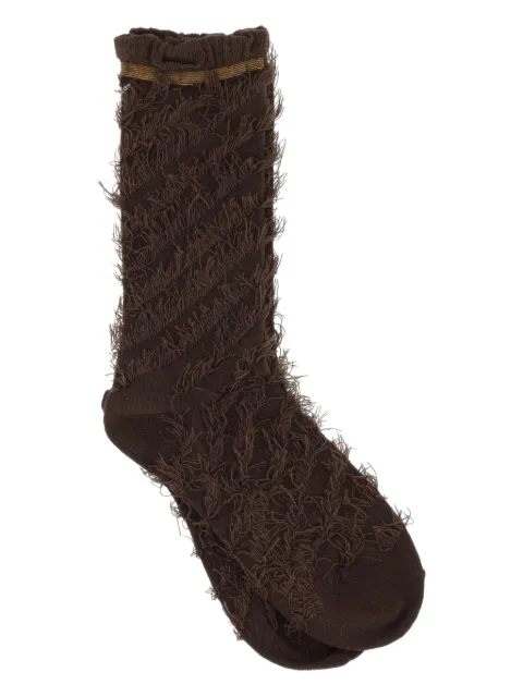 Antipast fringed-detail socks