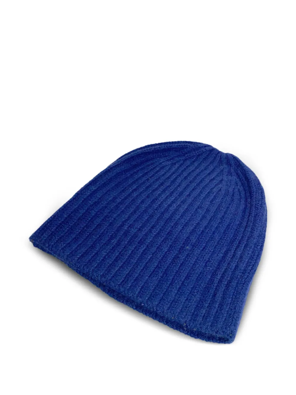 LA ROSE Ribgebreide muts - Blauw