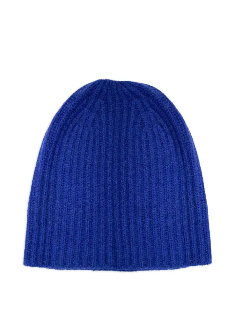 LA ROSE ribbed-knit beanie