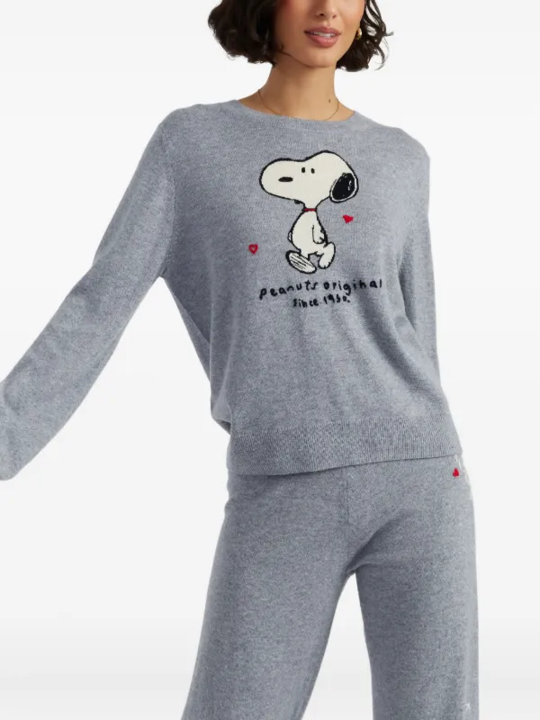 Chinti & Parker x Peanuts スヌーピー セーター | グレー